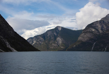sogne fjord in norway