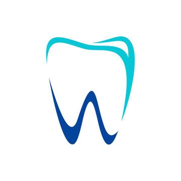 Dental Logo Design Template. Creative Dentist Logo Concept. Dental Clinic Creative Company Vector Logo.