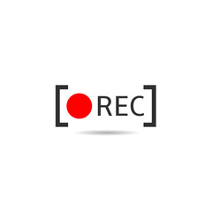 Recording icon template