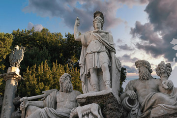 Fototapeta na wymiar Piazza del Popolo square in Rome