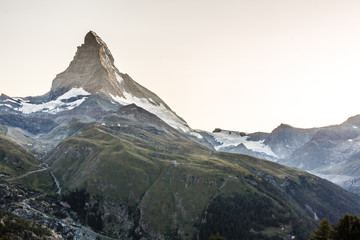 Enjoying the view of the Matterhorn