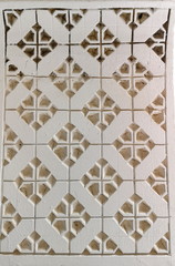 Plaster work, Tetouan, morocco