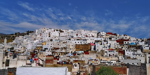 Obraz premium View on white city of Tetouan, North Morocco