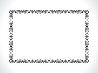 abstract artistic creative detailed floral border