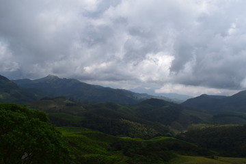 Obraz na płótnie Canvas View from Eravikulam National Park