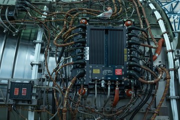 Gas turbine power plant engine.