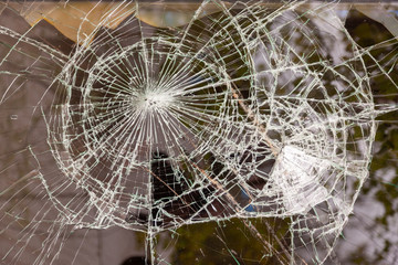 Broken Glass, Ground, Wall surface texture for decoration background