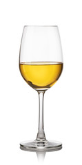 Glass of white wine