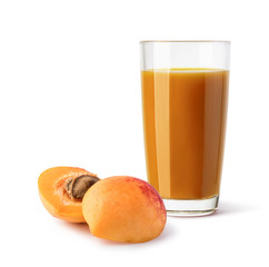 glass of mango apricot
