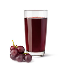 glass of grape juice