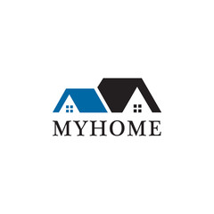 Home logo design vector template