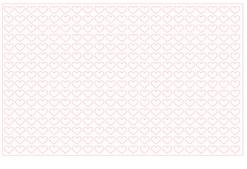 Red heart shape symbol love, Valentine Day, pattern for background
