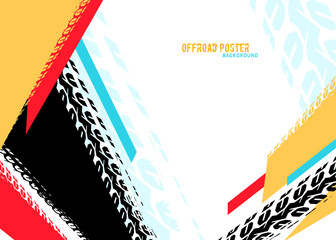 Tire Poster Background © Double Brain