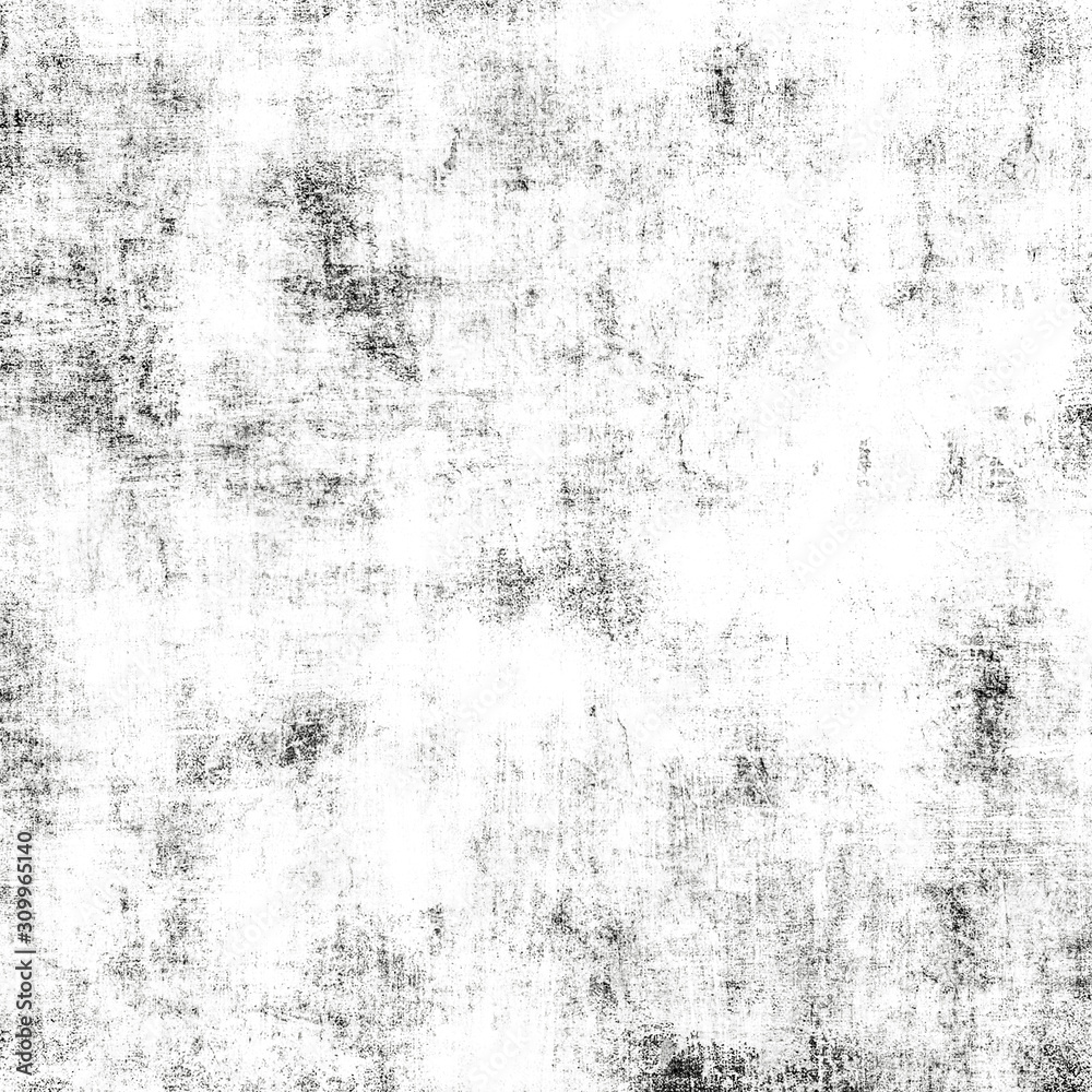 Wall mural white and black old grunge wall background.square format.