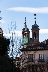 Elements of the architecture of Spain's capital city of Madrid.