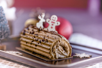 bûche de noël , pâtisserie 2021