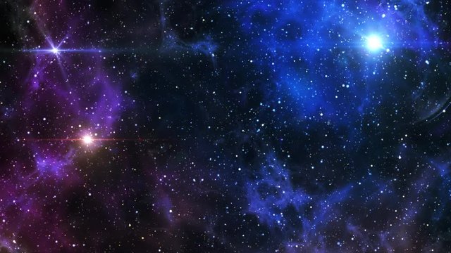 Space Nebula background .