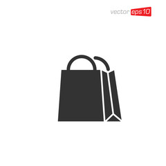 Bag Shop Icon Design Illustrator