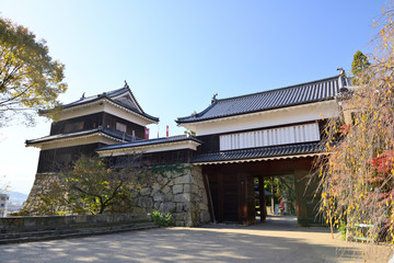 秋の上田城