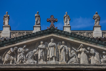 Naklejka premium EGLISE SAINT PAUL