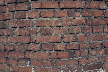 old brick wall background / abstract vintage background, vintage stones, bricks texture