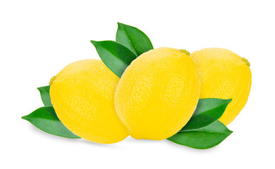 lemon isolated on white background