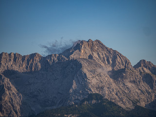 Fototapeta na wymiar Blick zum Gipfel