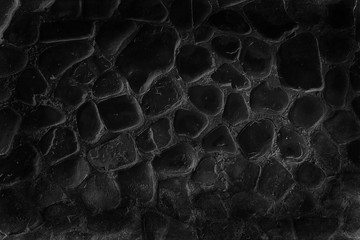 Obraz premium old stone pavement background / abstract pavement, large cobblestones, old road texture