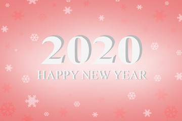 Happy New Year 2020,Greeting cards,Vector illustration.background