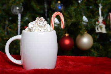 christmas and hot cocoa