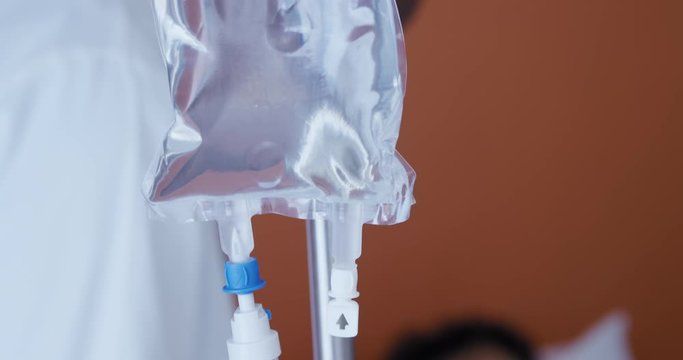 IV drip bag