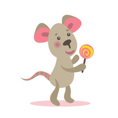 Obraz na płótnie Canvas cute mouses-09