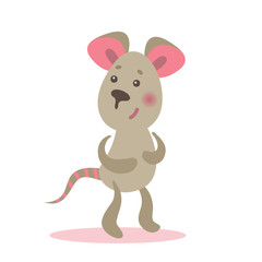Obraz na płótnie Canvas cute mouses-10