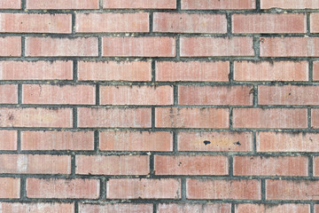 old red brick wall background