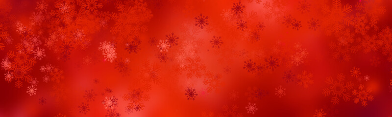 Xmas background. Red pattern snowflake backdrop wallpaper.