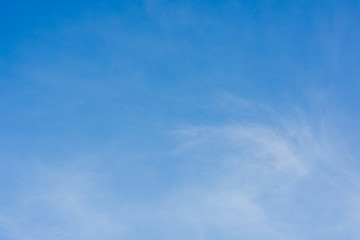 Obraz premium Sky and clouds in the afternoon, hot sun, large clouds