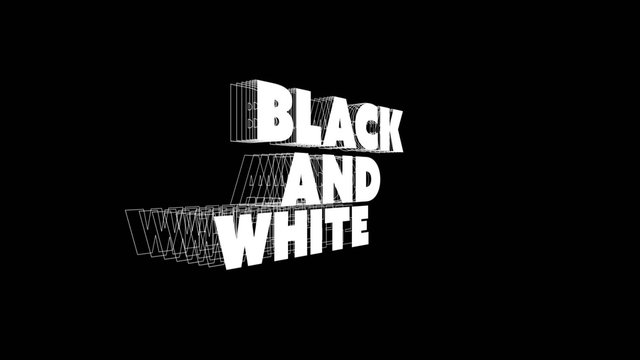 Black and White Titles