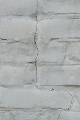 texture of old white brick wall