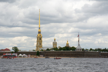 Peter and Paul fortress in St. Petersburg