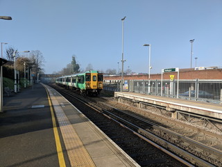train at the station