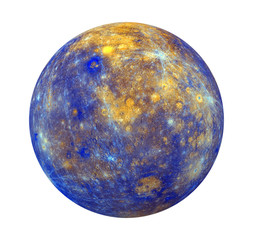 Planet Mercury Isolated 