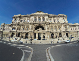 Rome, Italy, April, 2019 - The Supreme Court of Cassation (Italian: Corte Suprema di Cassazione) is...