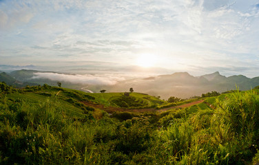 Sapa landscape in Vietnam