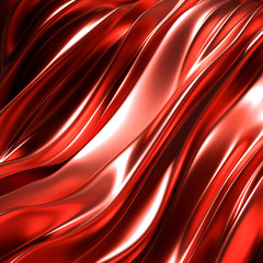 Beautiful luxury elegant backdrop with silk fabric drapery. 3d illustration, 3d rendering.