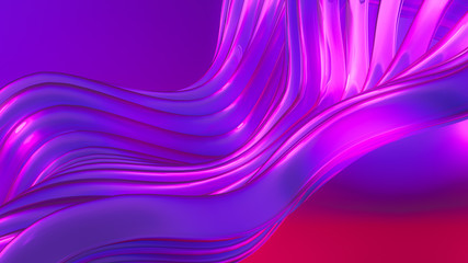 Abstract colorful background. 3d illustration, 3d rendering.