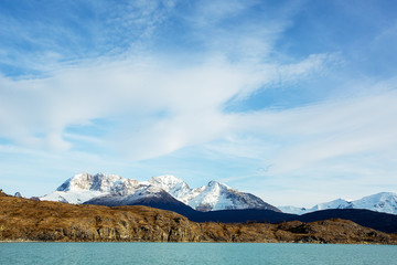 landscapes of el calafate in argentina