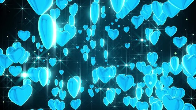 Valentines and Wedding Hearts background animation suited for broadcast, commercials and presentations. It can be used in Valentines day videos and Wedding Videos also.