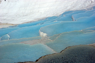 Pamukkale is a natural area and a tourist attraction of the southwest of Turkey
