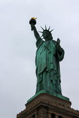Fototapeta premium Close up of the Statue of Liberty New York City