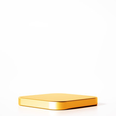 Beautiful background with geometric shape. 3d illustration, 3d rendering.